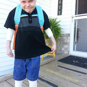 Charlie's First Day of School 2013-2014
