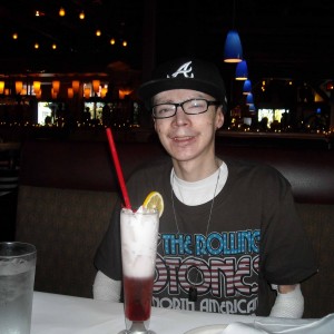Paul at dinner.